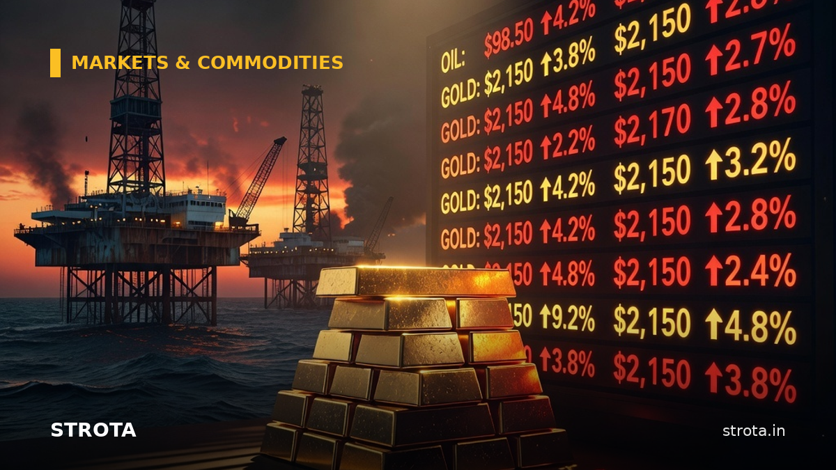 When Oil Spikes, Gold Follows: How a Middle East Conflict Is Rewriting Prices in India